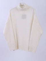 Plain Knitted Crop Woolen Jumper