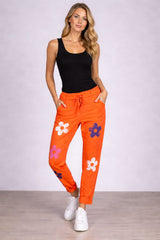 Floral Print Ladies Magic Pant
