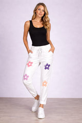 Floral Print Ladies Magic Pant