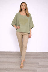 Cotton Crop Top Mint