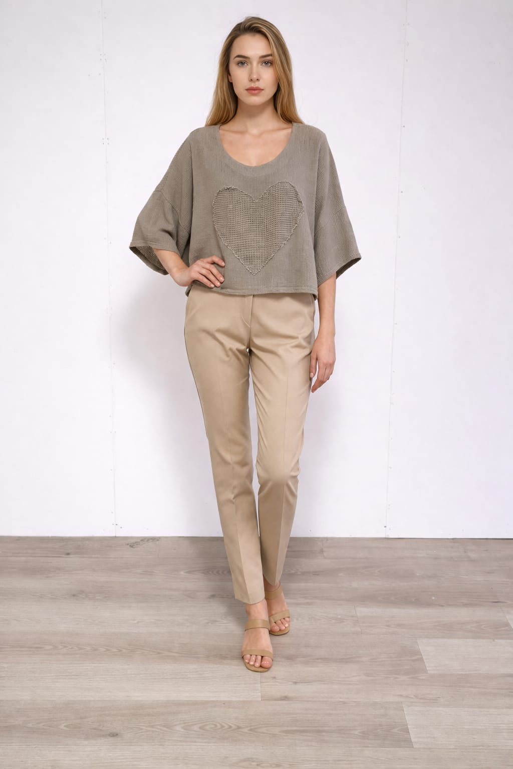Cotton Crop Top Mocha