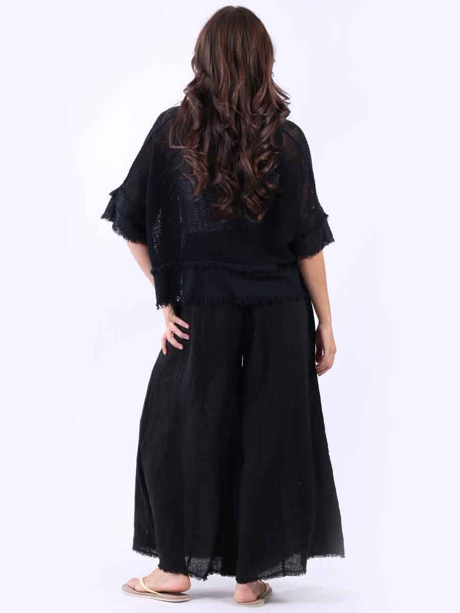 Plain Meh Net Lagelook Batwing Top
