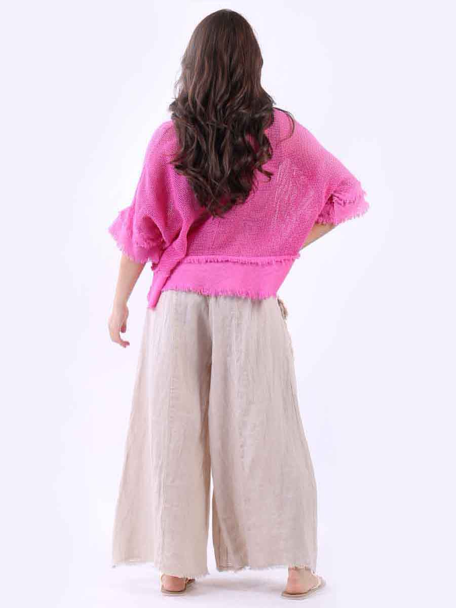 Plain Meh Net Lagelook Batwing Top