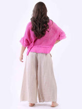 Plain Meh Net Lagelook Batwing Top