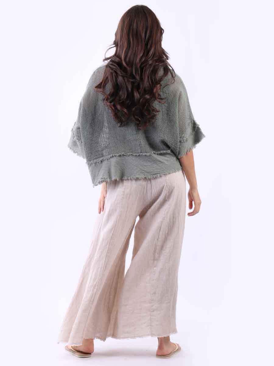 Plain Meh Net Lagelook Batwing Top