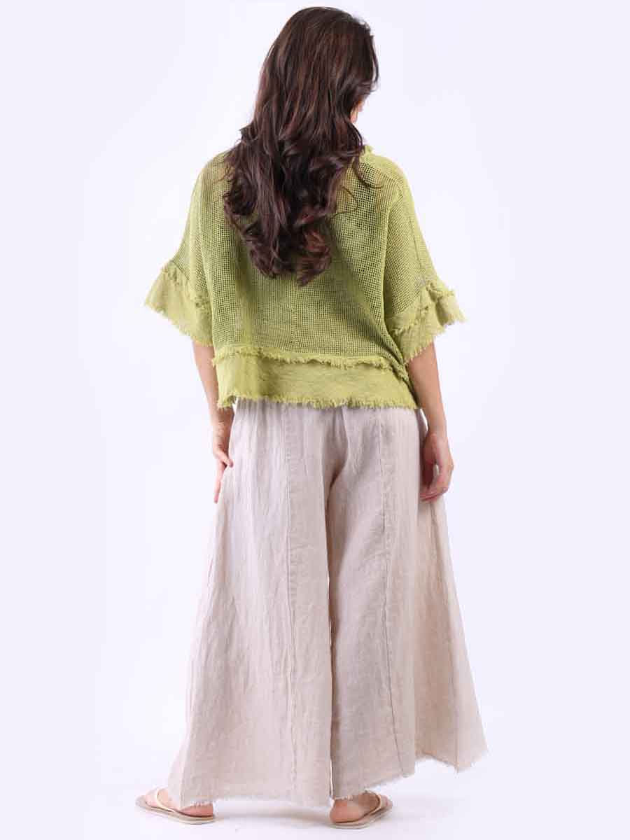 Plain Meh Net Lagelook Batwing Top