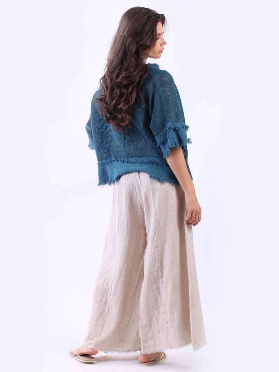 Plain Meh Net Lagelook Batwing Top