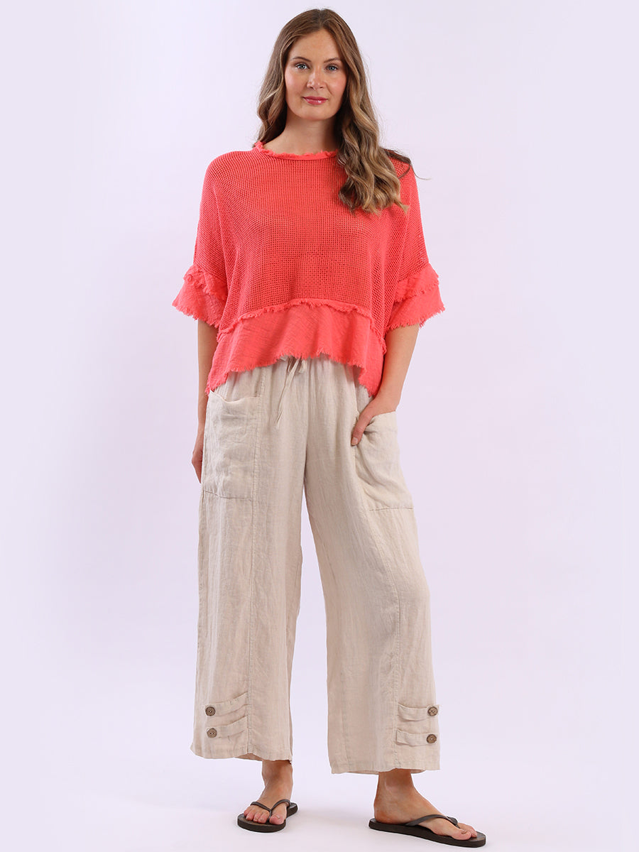 Plain Meh Net Lagelook Batwing Top