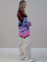 Batwing Plus Size Wool Knitted Jumper