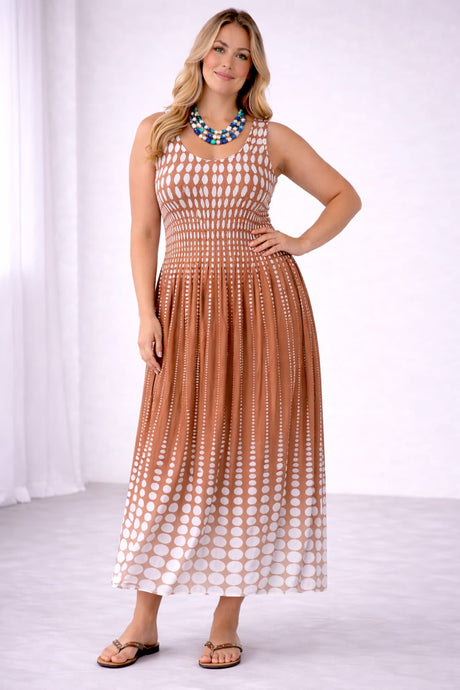 Oversized Tank Dress Mocha