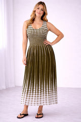 Oversized Tank Dress Olive