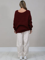 Wool Knitted Boxy Plus Size Jumper