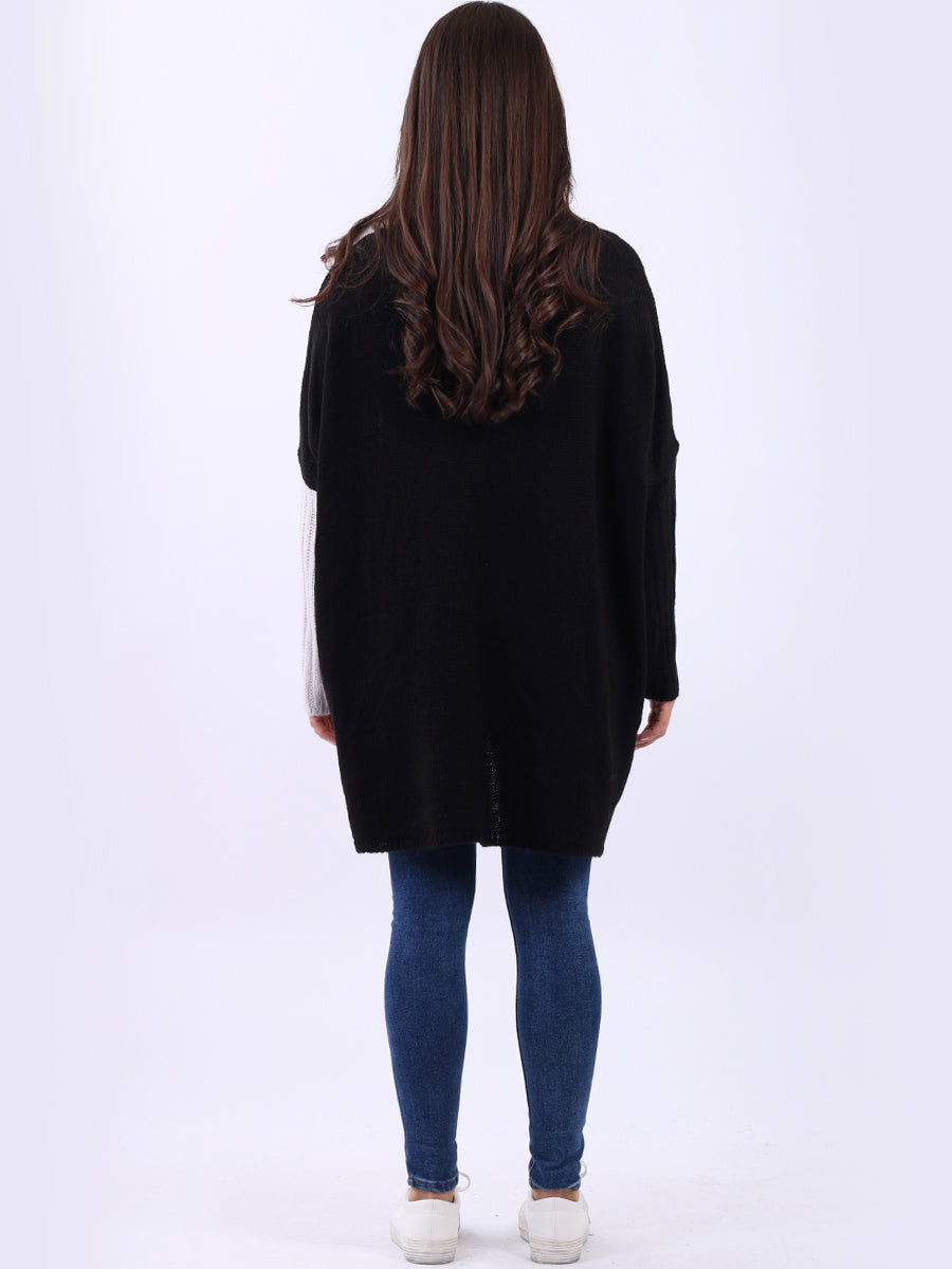 Batwing Chunky Knit Wooly Jumper