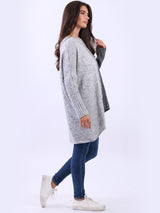 Batwing Chunky Knit Wooly Jumper