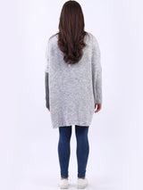 Batwing Chunky Knit Wooly Jumper