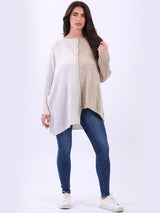 Batwing Chunky Knit Wooly Jumper