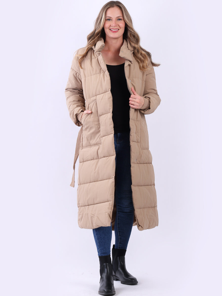 Women Oversized Puffer Padded Hoodie Coat Yayavoo UK