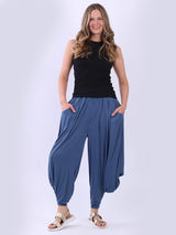 Oversized Jersey Harem Pant