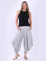 Oversized Jersey Harem Pant