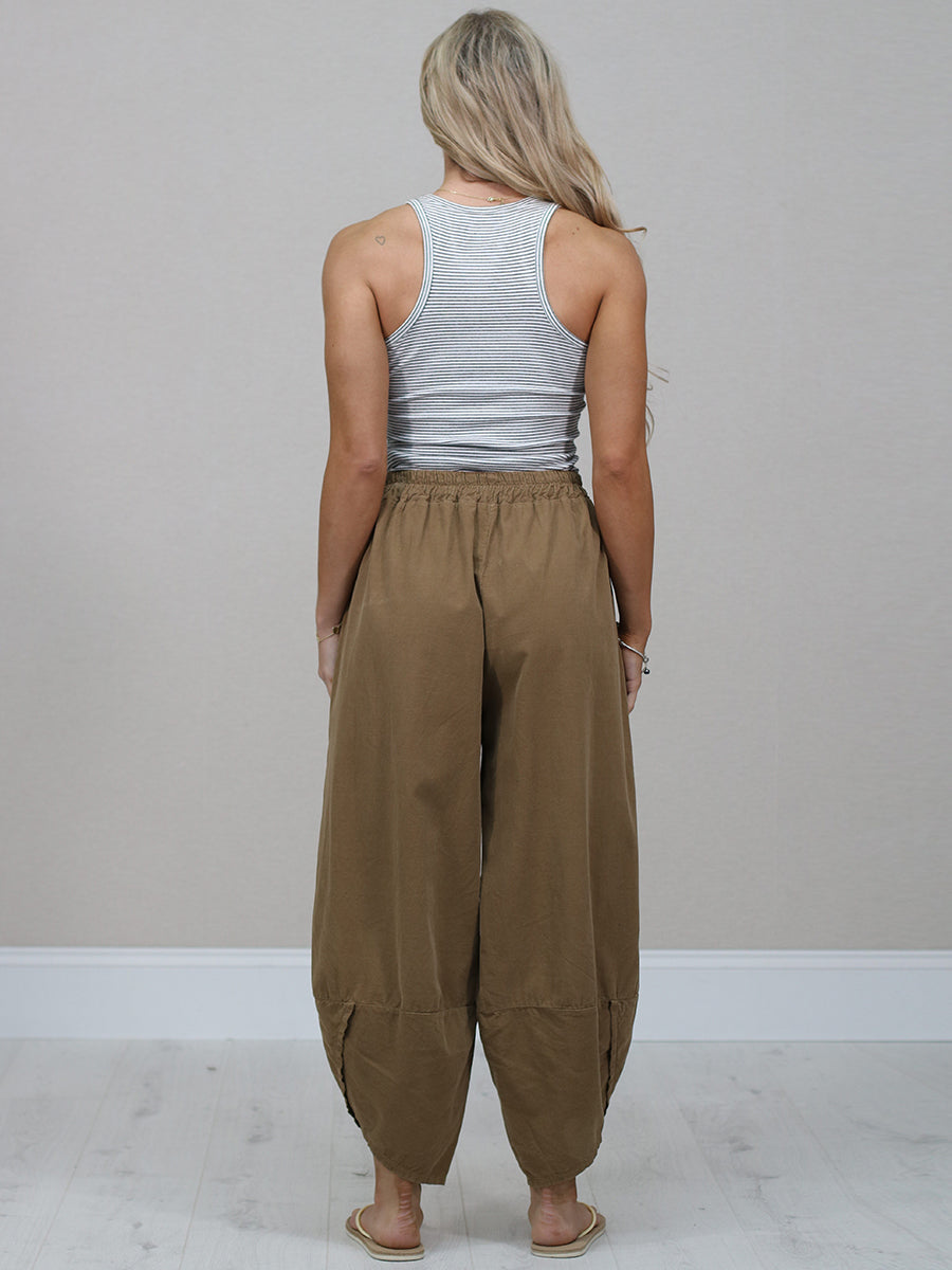 Women Solid Corduroy Cotton Trouser
