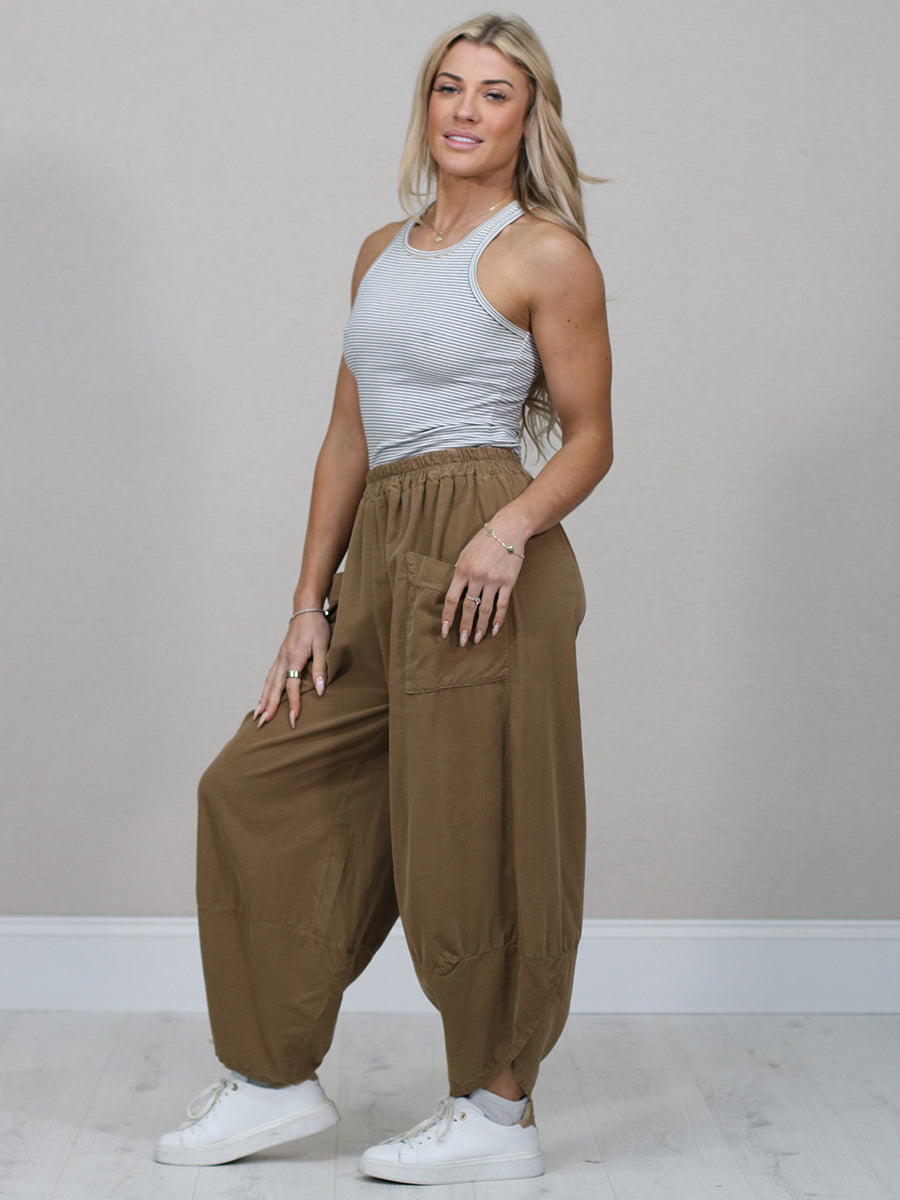 Women Solid Corduroy Cotton Trouser