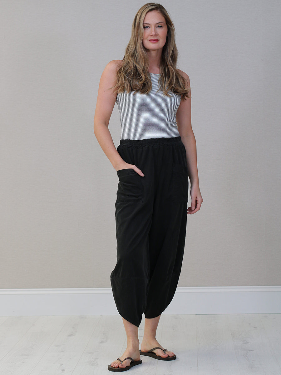 Corduroy Tulip Trouser Charcoal