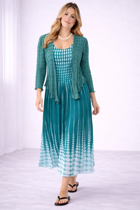 Open Front Mesh Net Shrug