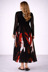 Open Front Mesh Net Shrug