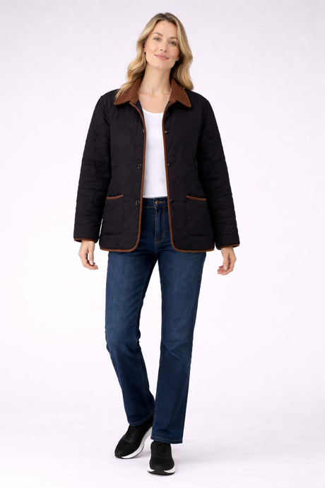 Women Puffer Jacket Black