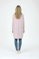 Drop Shoulders Batwing High Low Poncho