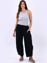 Women Solid Corduroy Cotton Trouser