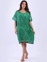 Lagenlook Cotton Dress