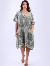 Lagenlook Cotton Dress