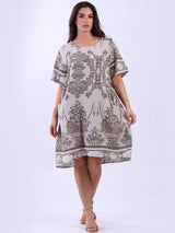 Lagenlook Cotton Dress