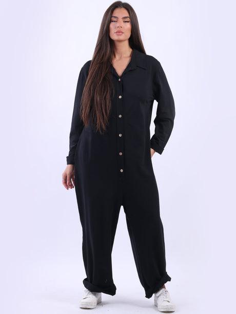 Women Cotton Jumpsuit