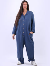 Women Cotton Jumpsuit