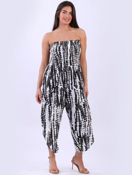 Shirred Tube Jumpsuit