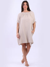 Lagenlook Cotton Dress