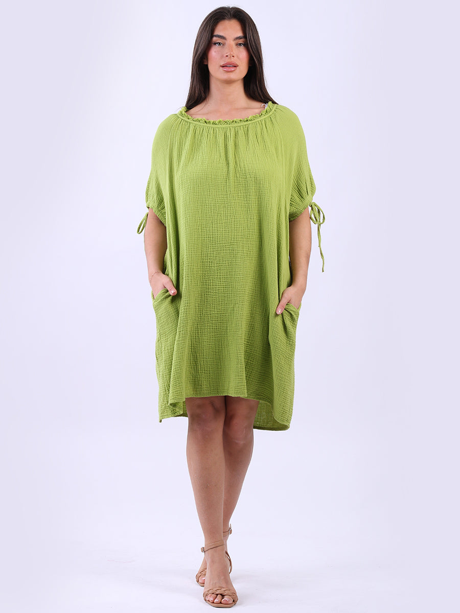 Lagenlook Cotton Dress