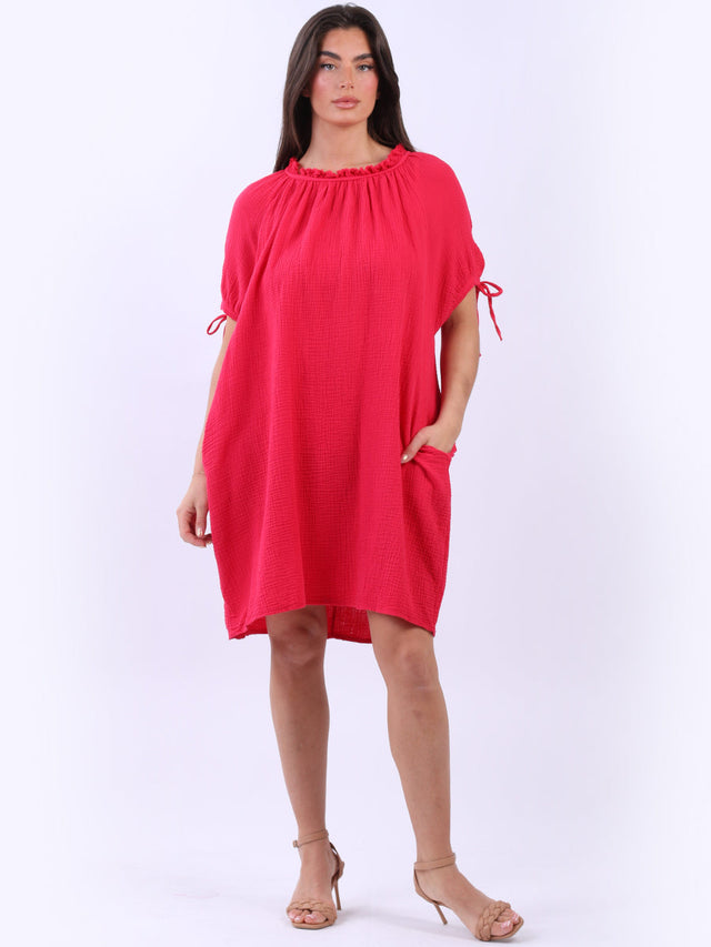 Lagenlook Cotton Dress