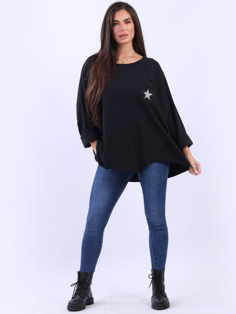 Lagenlook Cotton Tunic Top