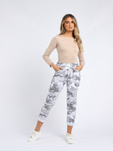 Ladies Camouflage Relaxed Fit Magic Pants