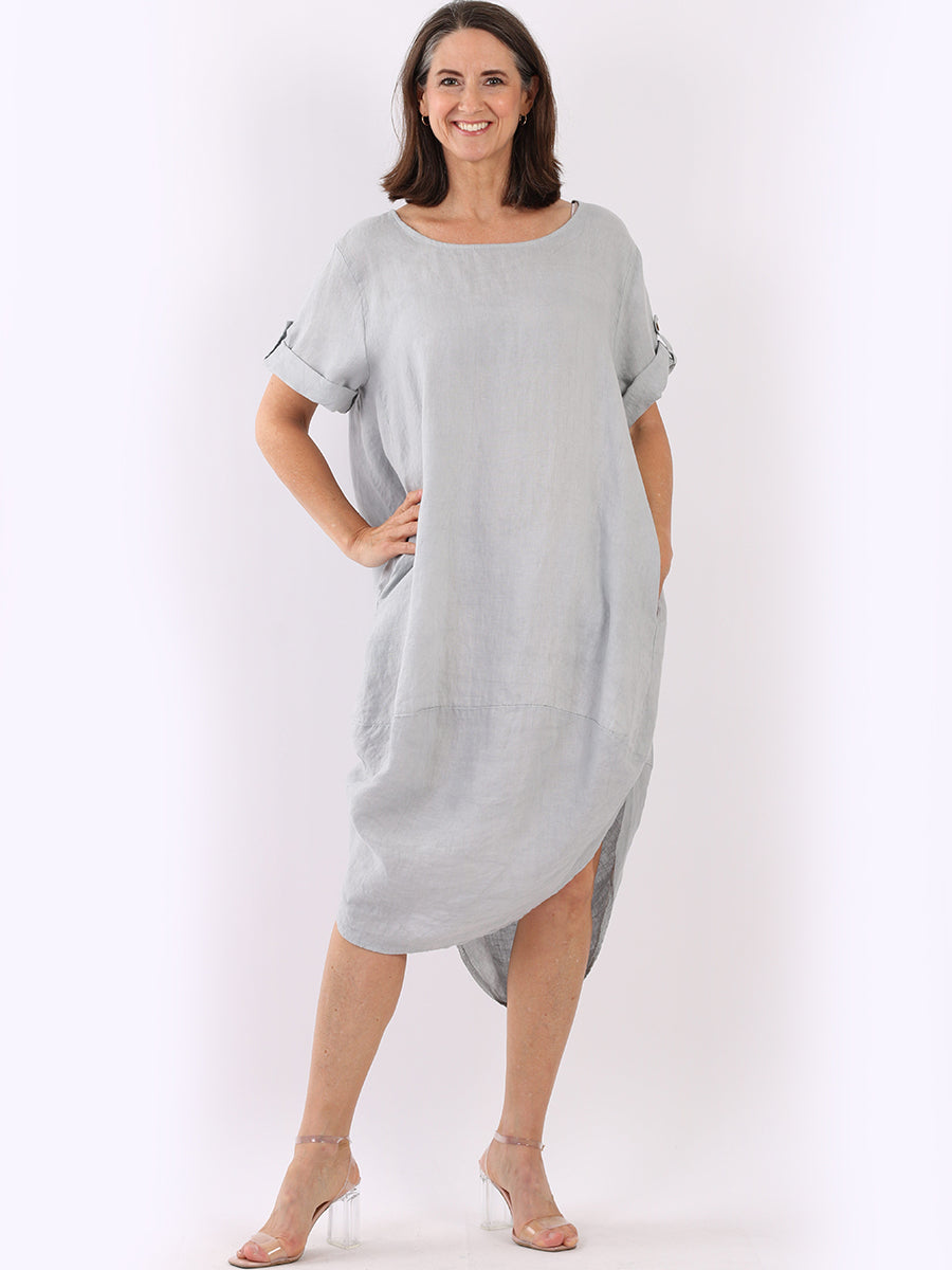 Plain Linen Dress