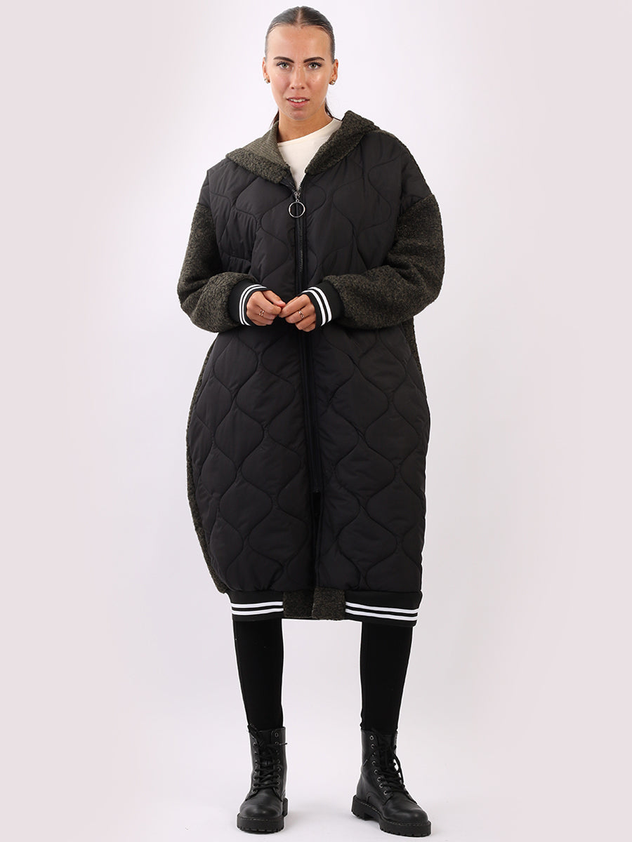 Oversized Puffer Hoodie Jacket