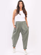 Plain Ctton Trouser Khaki