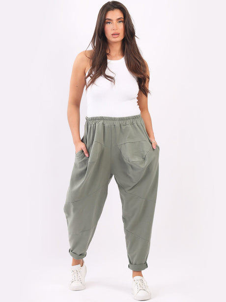 Plain Cotton Trouser