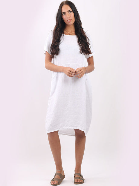 Lagenlook Oversized Midi Dress