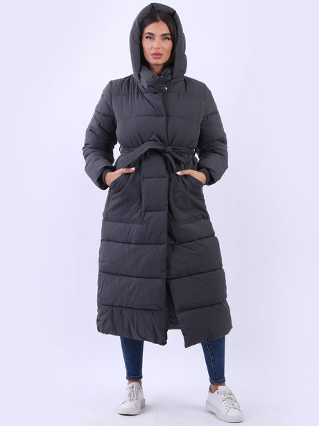 Plus Size Down Puffer Padded Coat