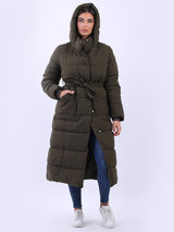 Plus Size Down Puffer Padded Coat