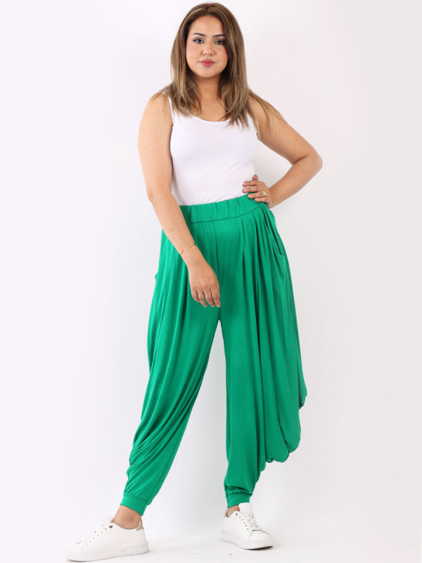 Oversized Jersey Harem Pant